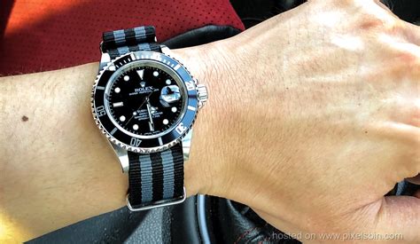 rolex nato strap submariner 60s|rolex submariner strap replacement.